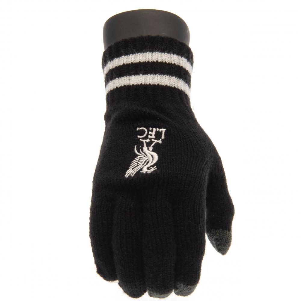 Liverpool FC Touchscreen Knitted Youths Gloves