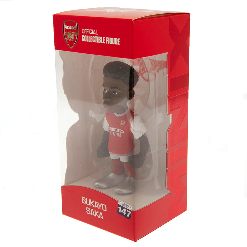 Arsenal FC MINIX Figure 12cm Saka, in display