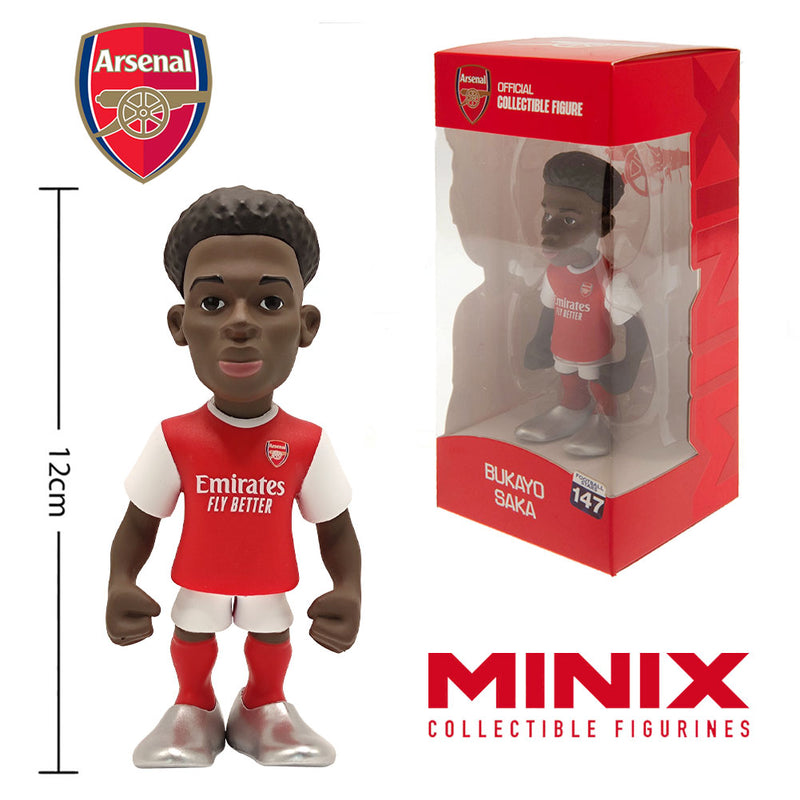 Arsenal FC MINIX Figure 12cm Saka collectible from Infinity Collectables 2026