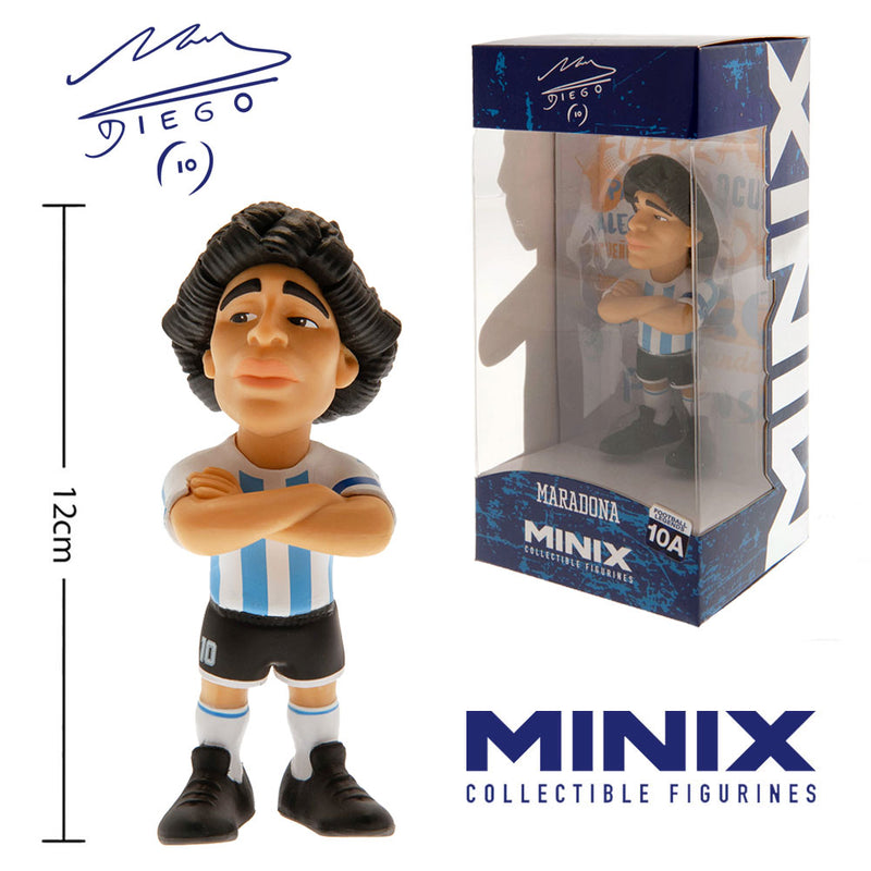 Maradona MINIX Figure 12cm Argentina collectible from Infinity Collectables 2026