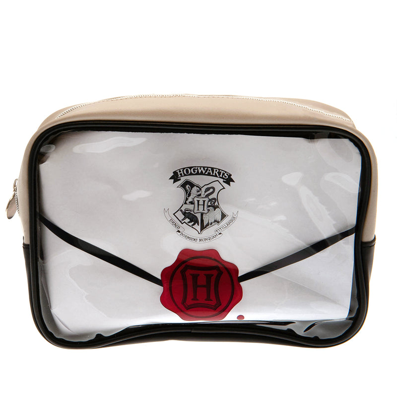 Harry Potter 2 Piece PU Wash Bag Set, side angle
