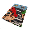 Super Mario Towel, side angle