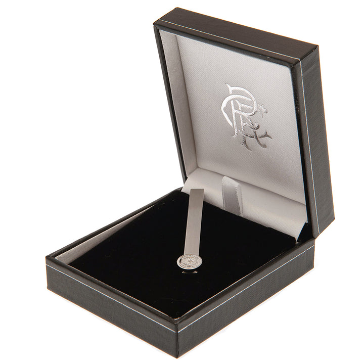 Rangers FC Stainless Steel Ready Crest Tie Slide