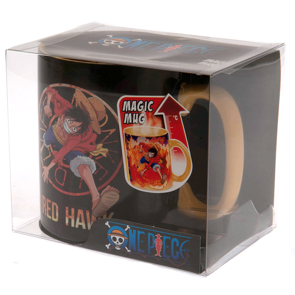 One Piece Heat Changing Mega Mug Luffy & Sabo