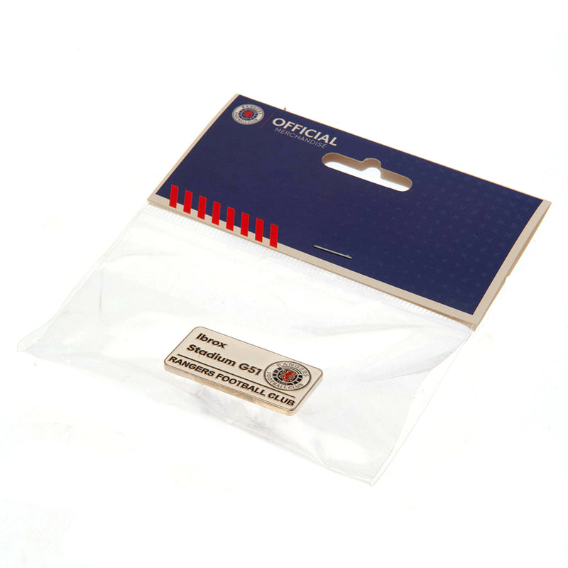 Rangers FC Street Sign Badge