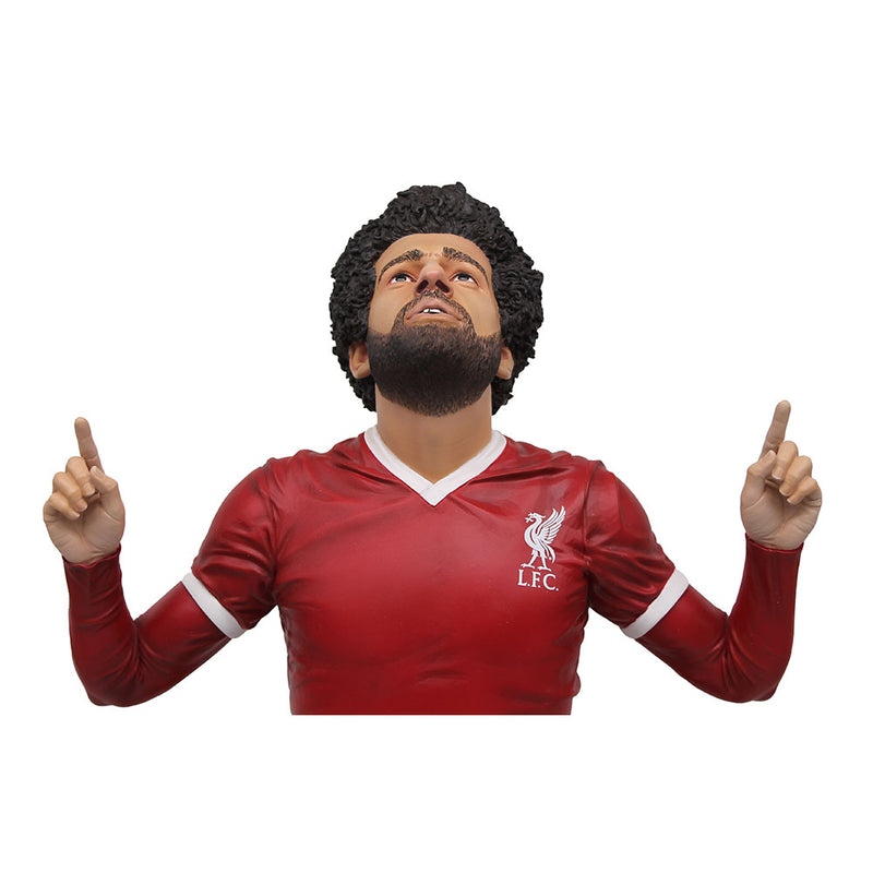Liverpool FC Football's Finest Mohamed Salah Premium 60cm Statue, packaging shot