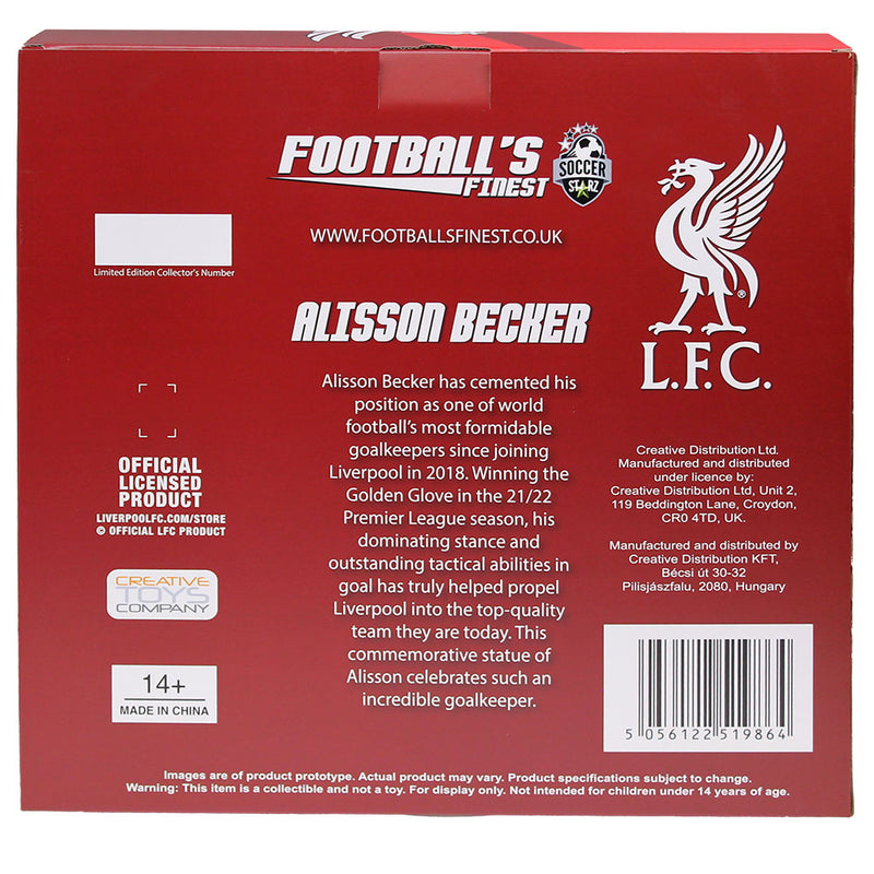 Liverpool FC Football's Finest Alisson Becker Premium 60cm Statue, additional view