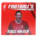 Liverpool FC Football's Finest Virgil Van Dijk Premium 60cm Statue, showing reverse