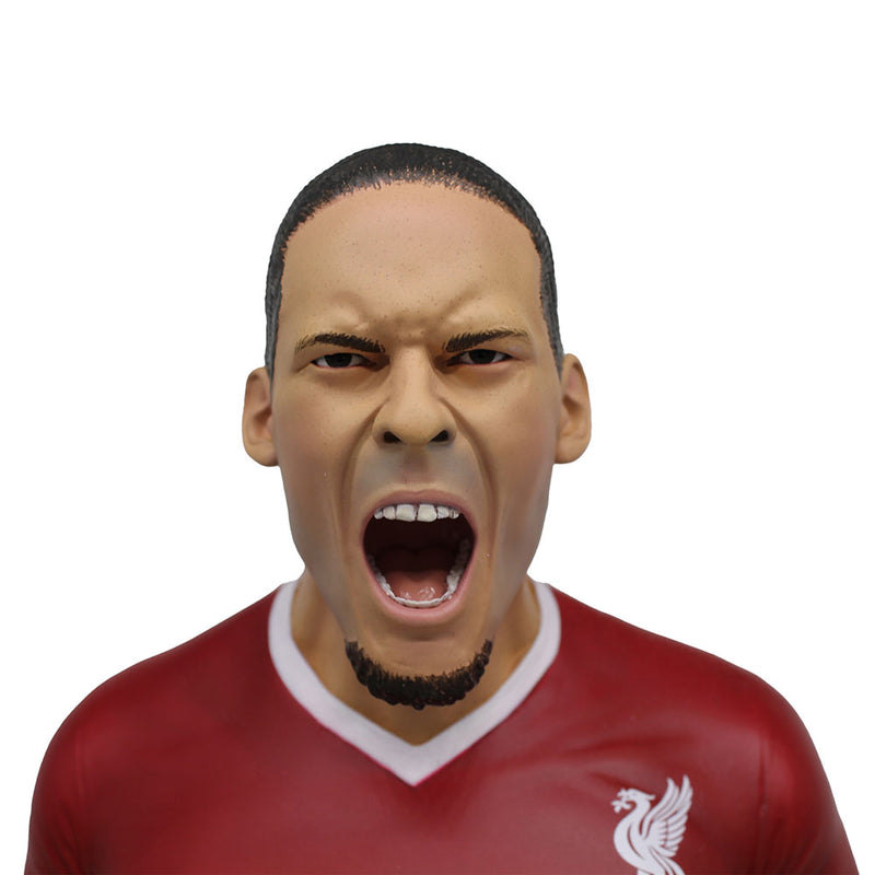 Liverpool FC Football's Finest Virgil Van Dijk Premium 60cm Statue, size reference