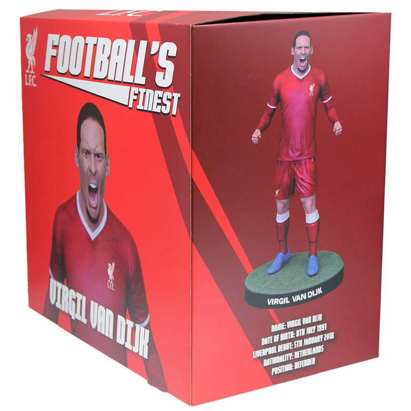 Liverpool FC Football's Finest Virgil Van Dijk Premium 60cm Statue, product detail