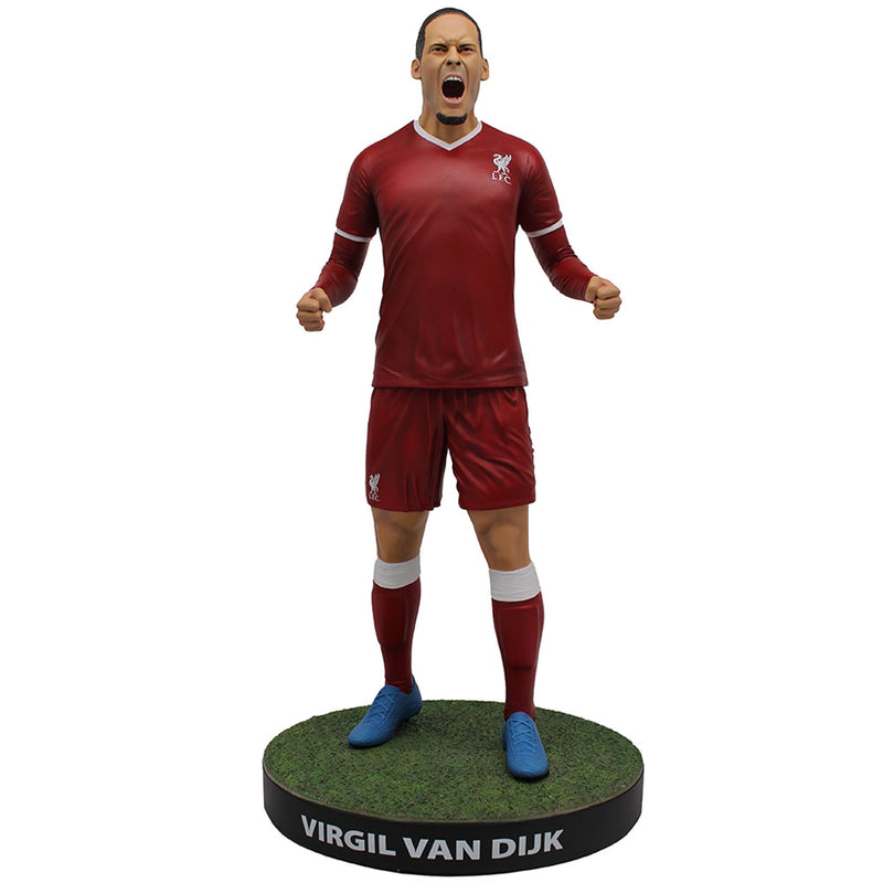 Liverpool FC Football's Finest Virgil Van Dijk Premium 60cm Statue collectible from Infinity Collectables 2026