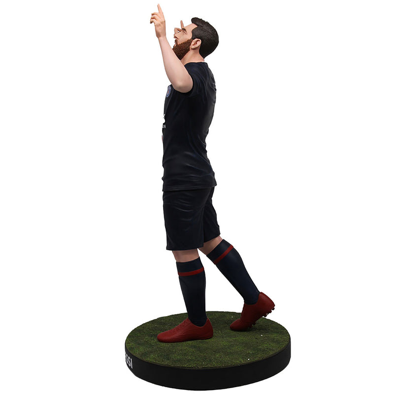 Paris Saint Germain FC Football's Finest Lionel Messi Premium 60cm Statue, side angle