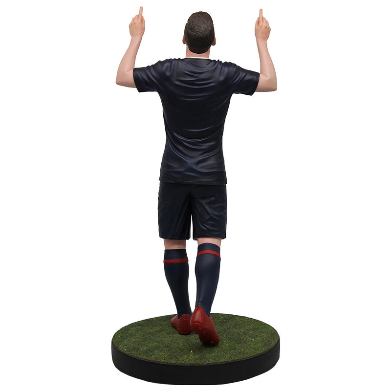 Paris Saint Germain FC Football's Finest Lionel Messi Premium 60cm Statue, close-up detail