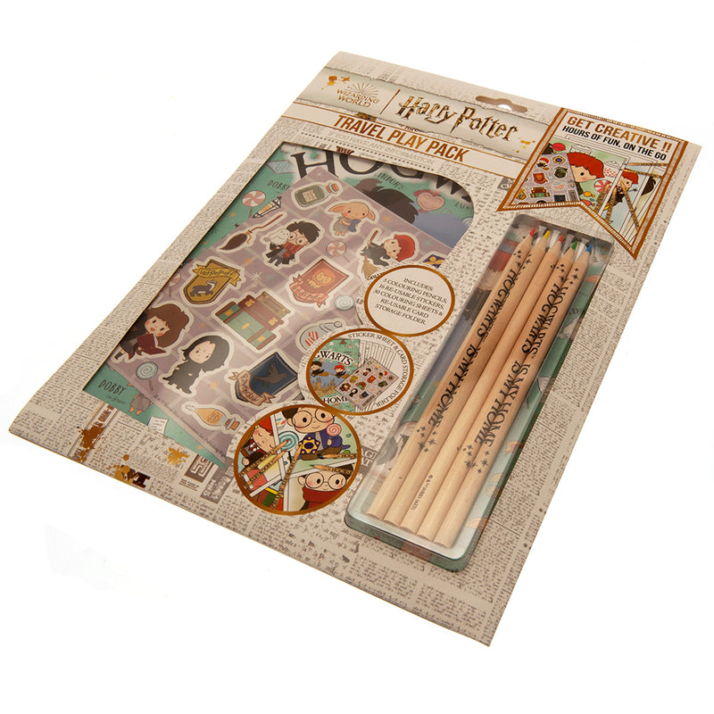 Harry Potter Travel Play Pack, rear view