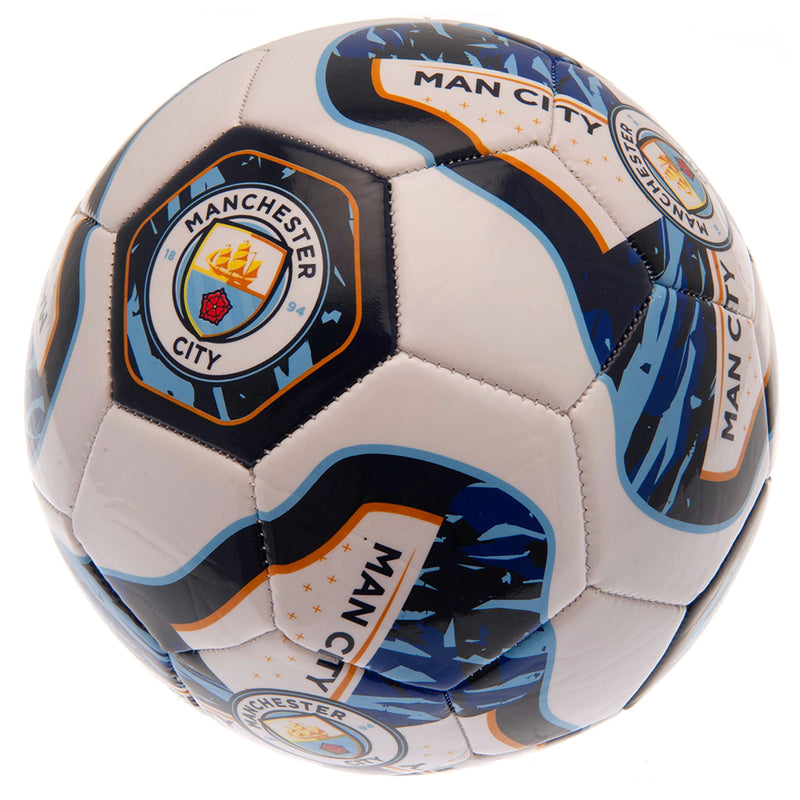 Manchester City FC Tracer Football, side angle