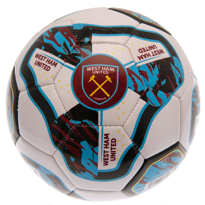 West Ham United FC Tracer Football, alternate view
