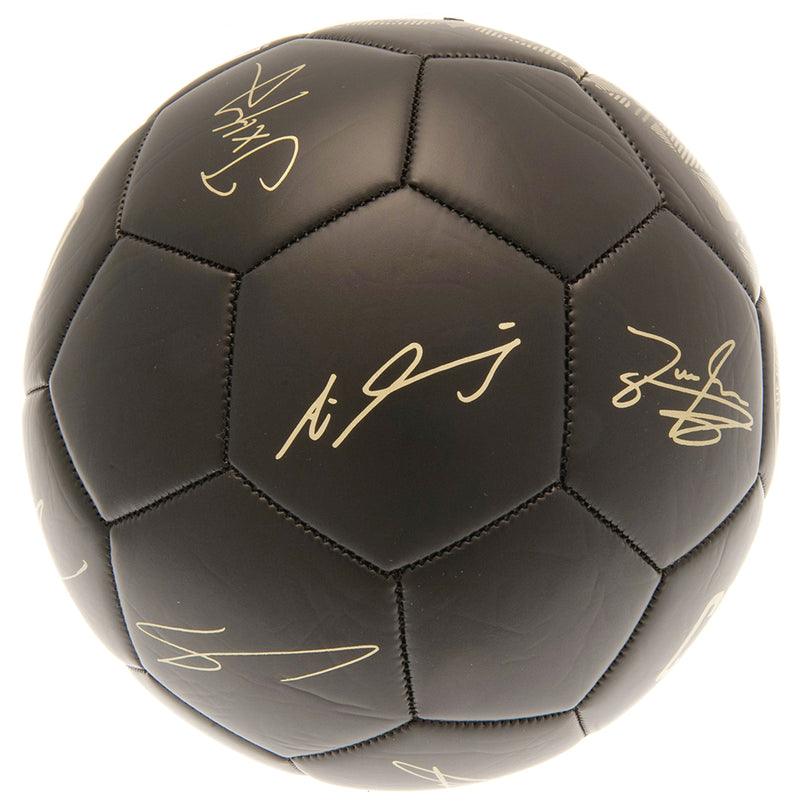 Celtic FC Sig Gold Phantom Football, side angle