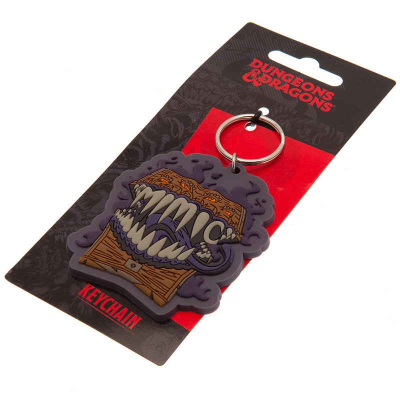 Dungeons & Dragons Keyring, side angle