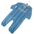 Manchester City FC Sleepsuit 0/3 mths ES, close-up detail
