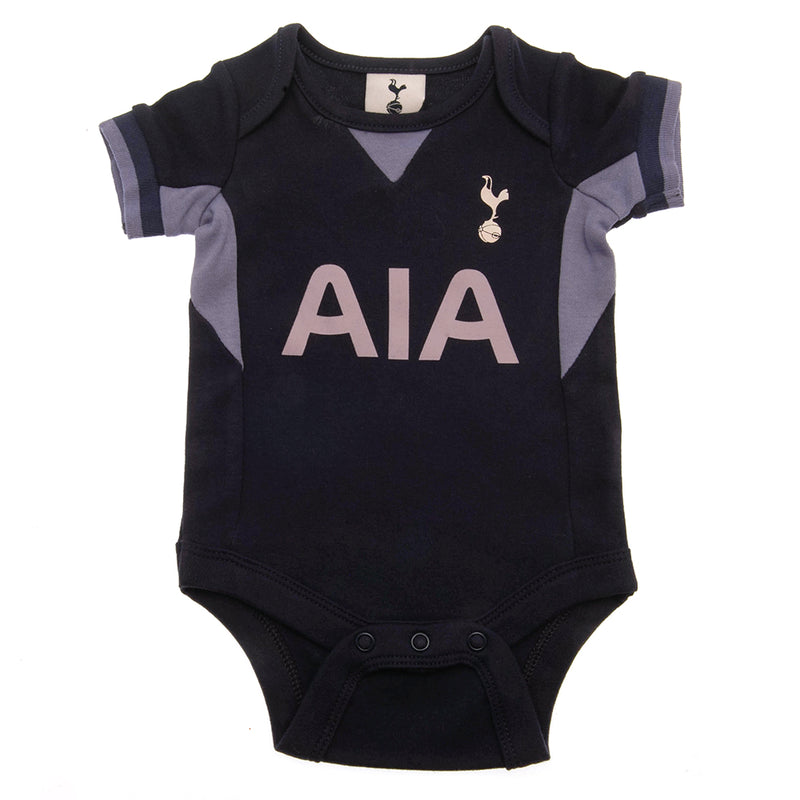 Tottenham Hotspur FC 2 Pack Bodysuit 9/12 mths GD, side angle