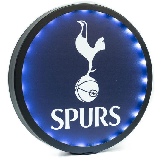 Tottenham Hotspur FC Metal LED Logo Sign, alternate view