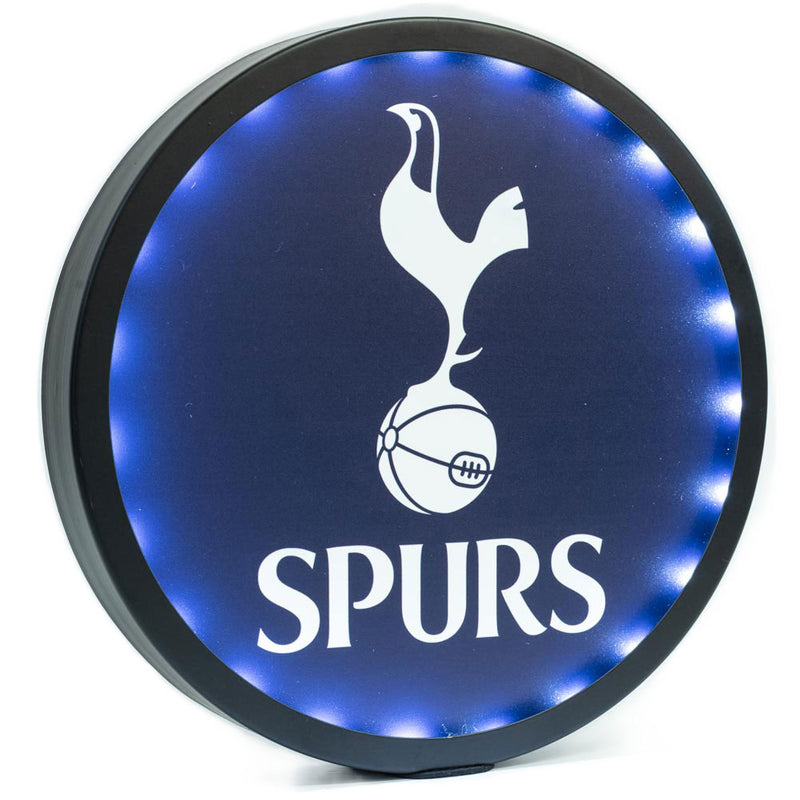 Tottenham Hotspur FC Metal LED Logo Sign, alternate view