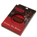 Stranger Things Logo Pin Badge, alternate view