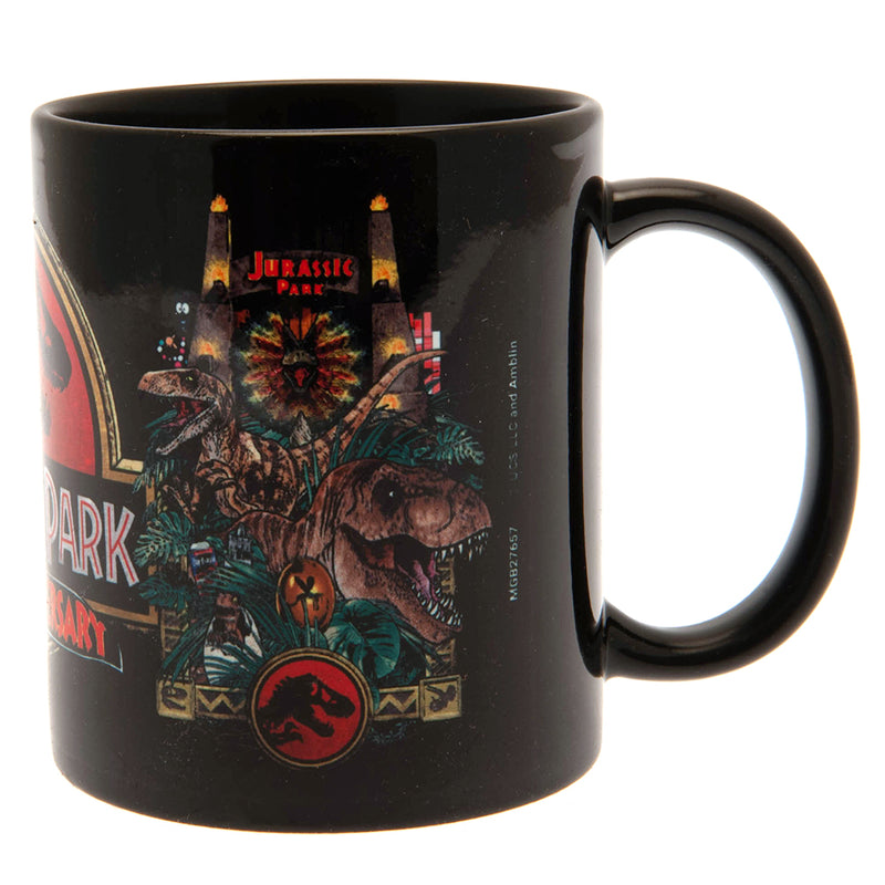 Jurassic Park 30th Anniversary Mug, side angle