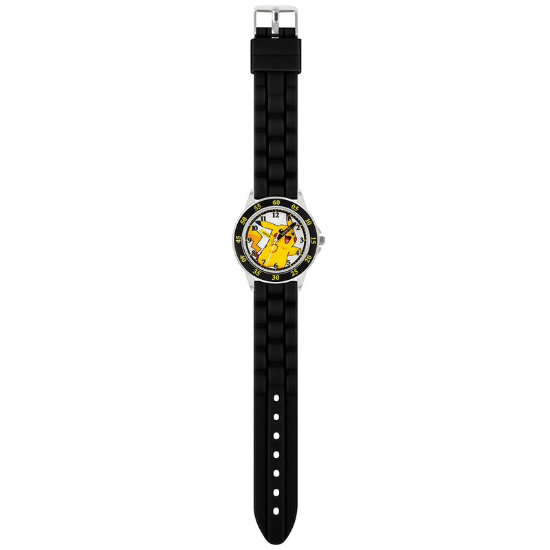 Pokemon Junior Time Teacher Watch Pikachu, alternate view
