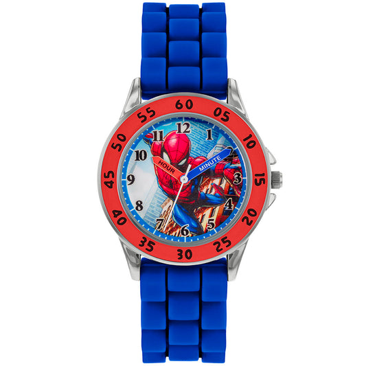 Spider-Man Web Sling Junior Time Teacher Watch