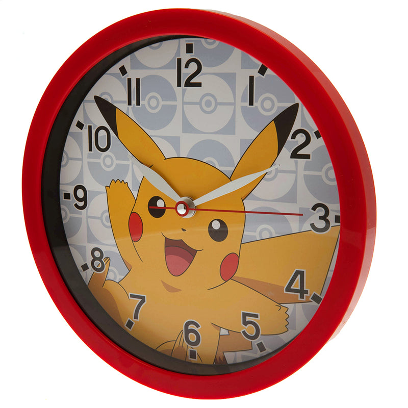 Pokemon Wall Clock, side angle