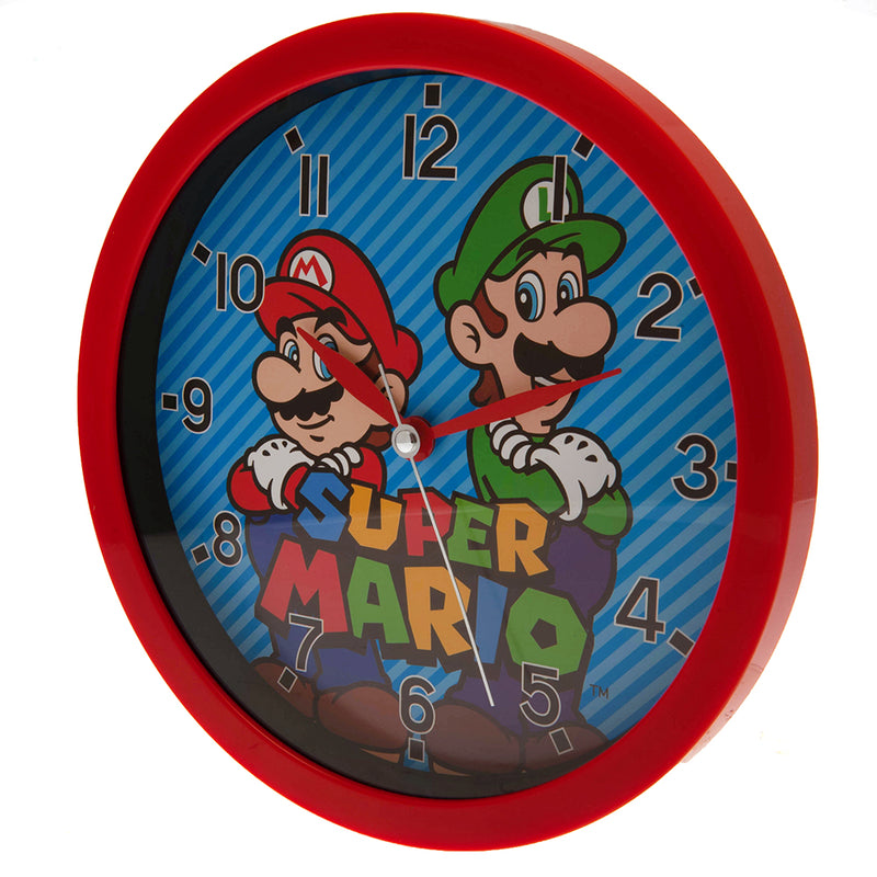Super Mario Wall Clock, side angle