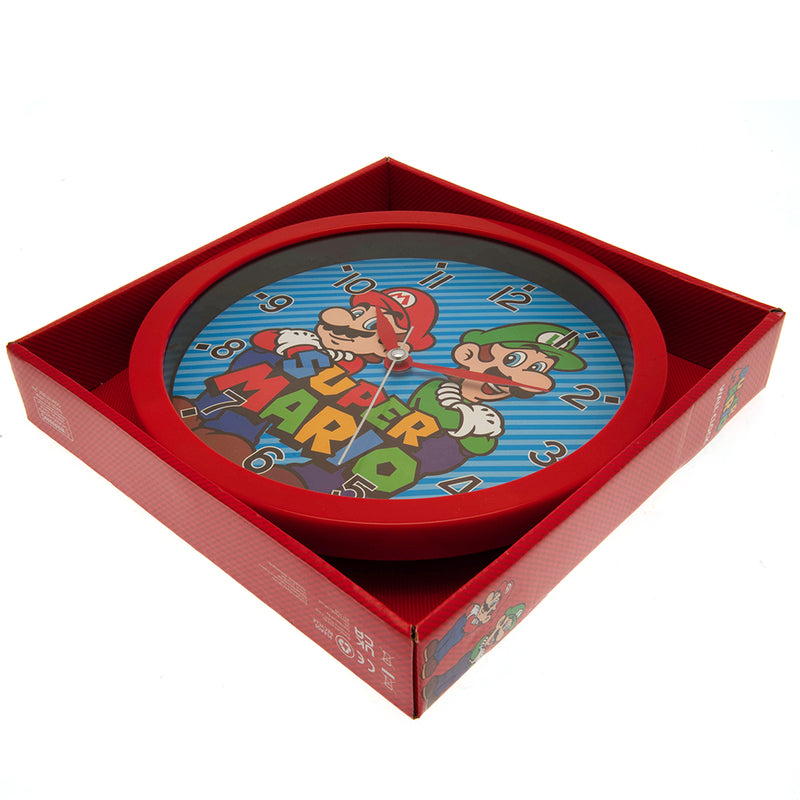 Super Mario Wall Clock, close-up detail