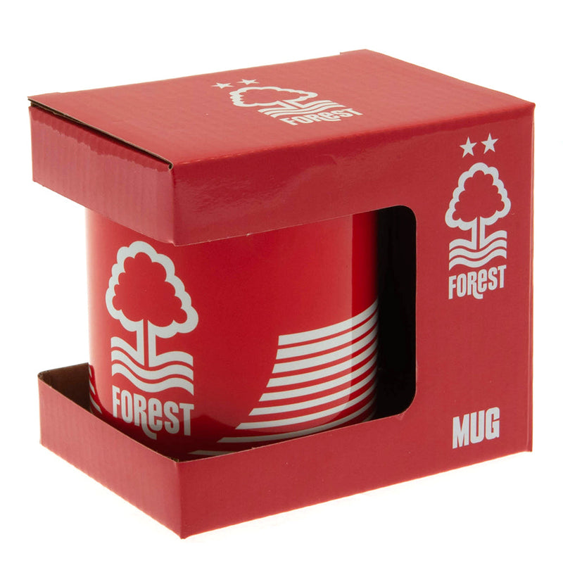 Nottingham Forest FC Mug, close-up detail