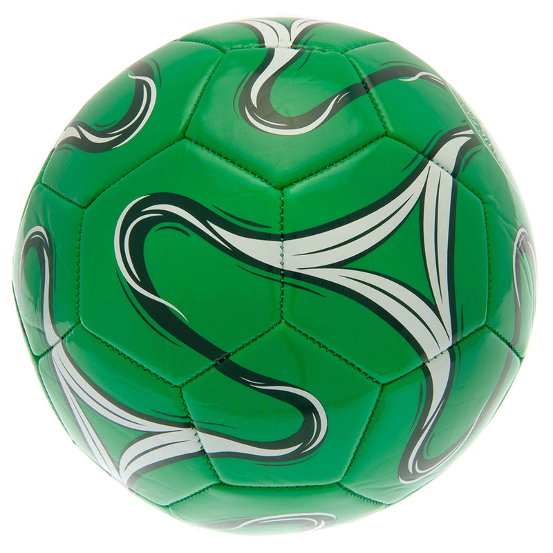 Celtic FC Cosmos Colour Football, side angle
