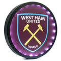 West Ham United FC Metal LED Logo Sign, alternate view