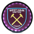 West Ham United FC Metal LED Logo Sign collectible from Infinity Collectables 2026