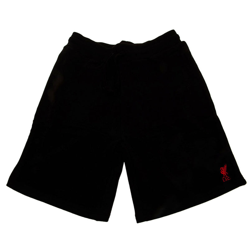 Liverpool FC Sweat Shorts Mens Black Small, alternate view