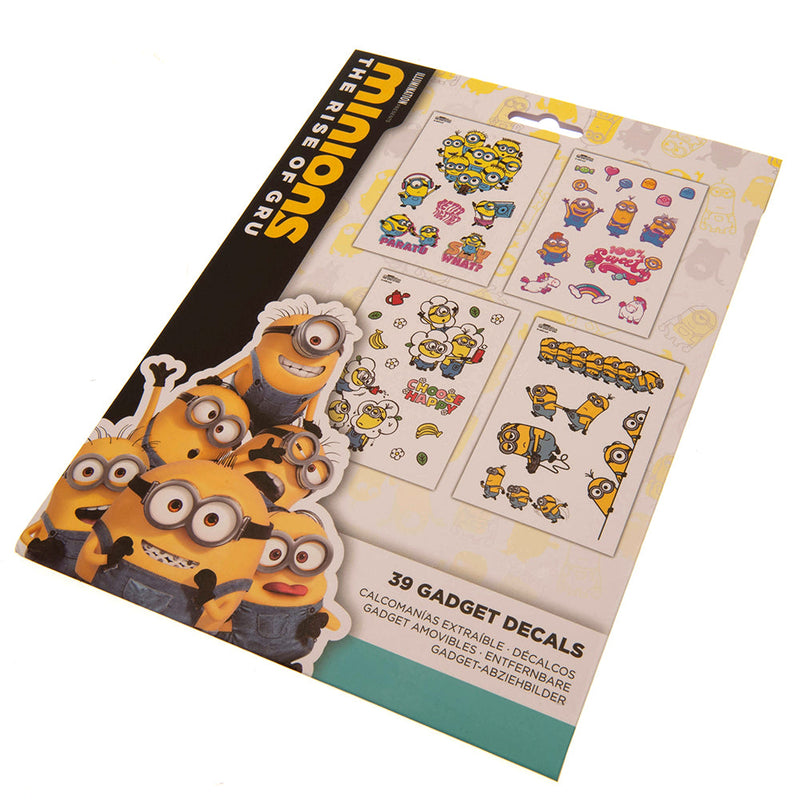 Minions Tech Stickers, close-up detail