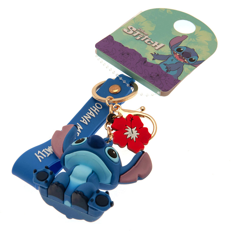 Lilo & Stitch 3D Vinyl Keyring, close-up detail