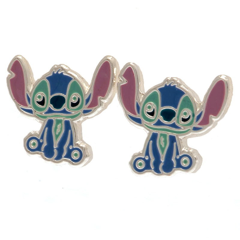 Lilo & Stitch Plated Brass Earring Set, alternate view