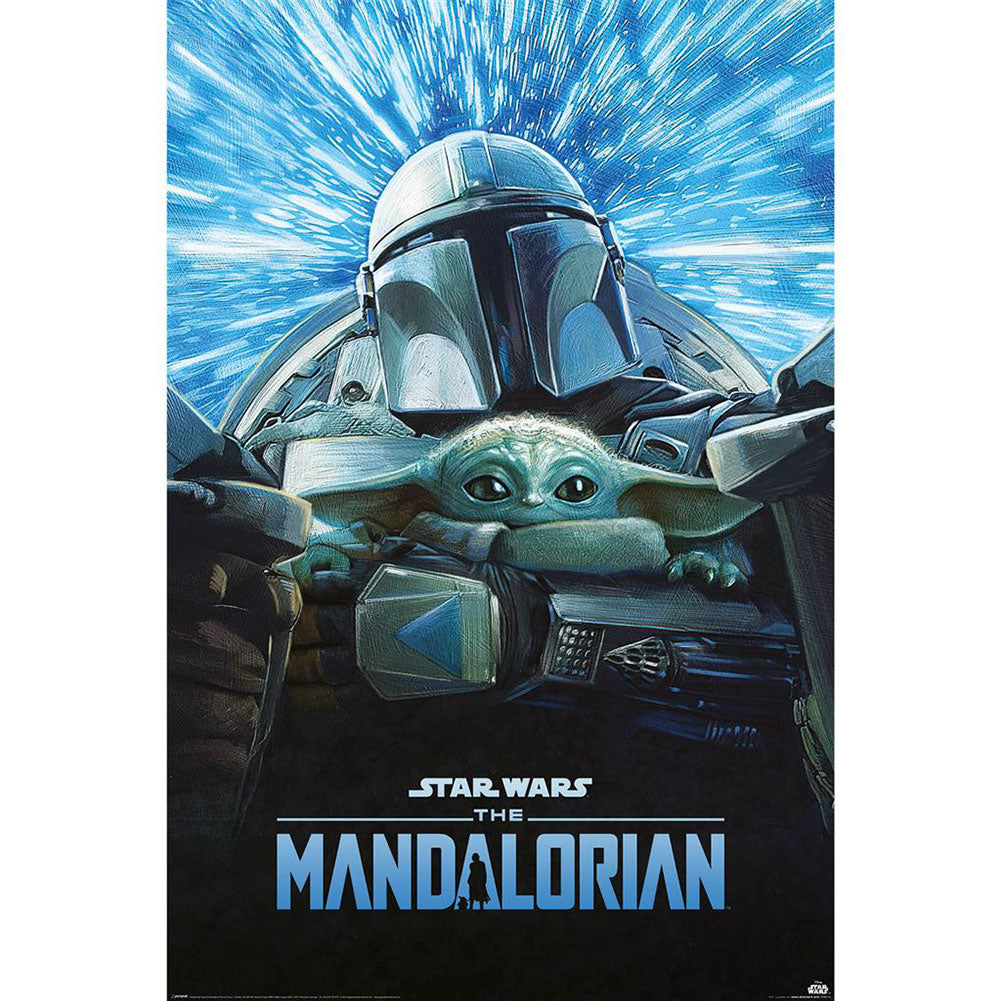 Star Wars: The Mandalorian Lightspeed Poster