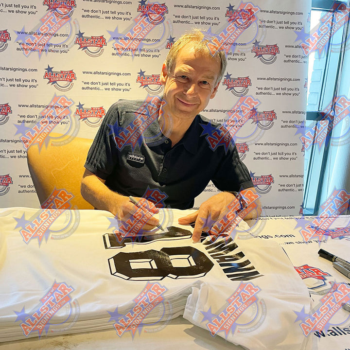 Germany Jurgen Klinsmann Signed Shirt (Framed)