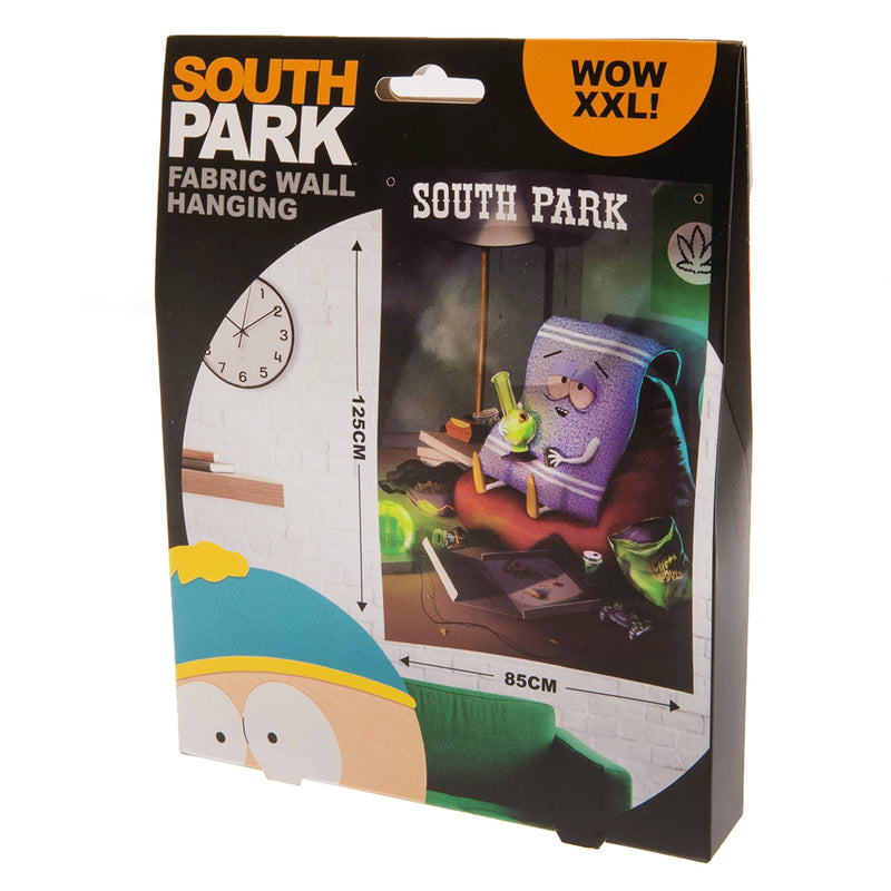 South Park XL Fabric Wall Banner, side angle