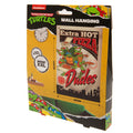 Teenage Mutant Ninja Turtles XL Fabric Wall Banner, side angle