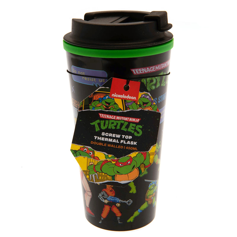 Teenage Mutant Ninja Turtles Thermal Travel Mug, side angle