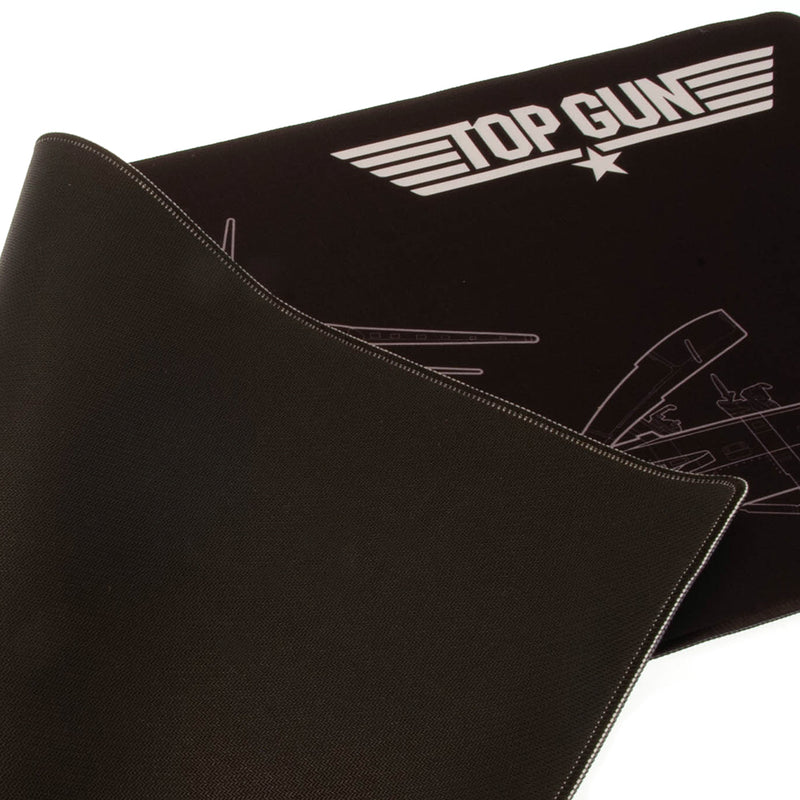 Top Gun Jumbo Desk Mat, side angle