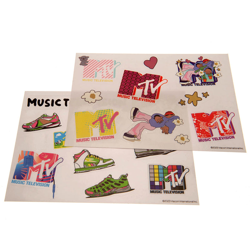 MTV Tech Stickers, side angle