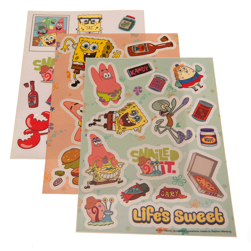 SpongeBob SquarePants Tech Stickers, alternate view