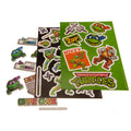 Teenage Mutant Ninja Turtles Tech Stickers, side angle